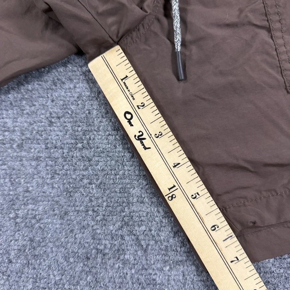 Katin Nylon Shorts Mens Small Brown Beach Swim Trunks Linerless Drawstring